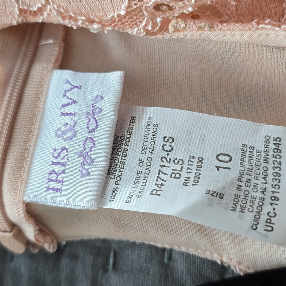 Iris & Ivy Romper with Rose Gold Accents - Picture 14 of 17